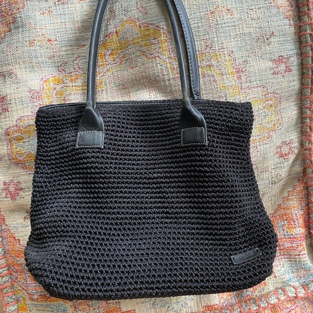 Vintage 90s back the sak knit purse !